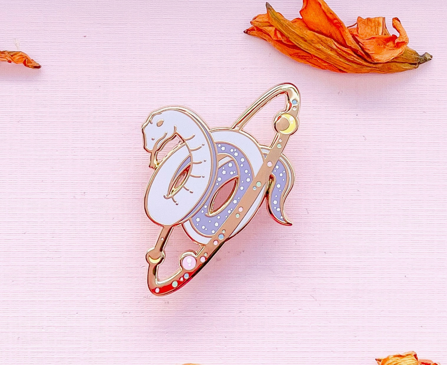 Cosmic Snake Pin