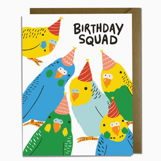 Birthday Squad Card