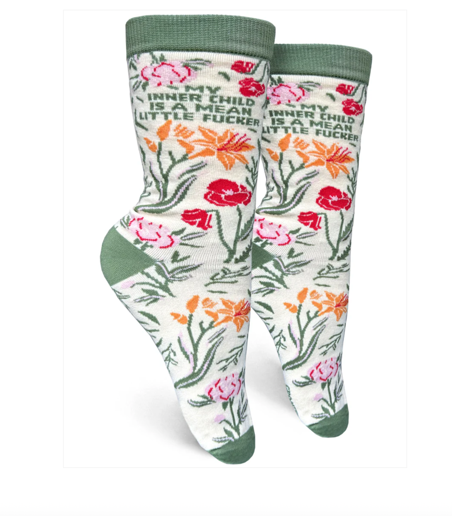 My Inner Child Is A Mean Little Fucker Socks