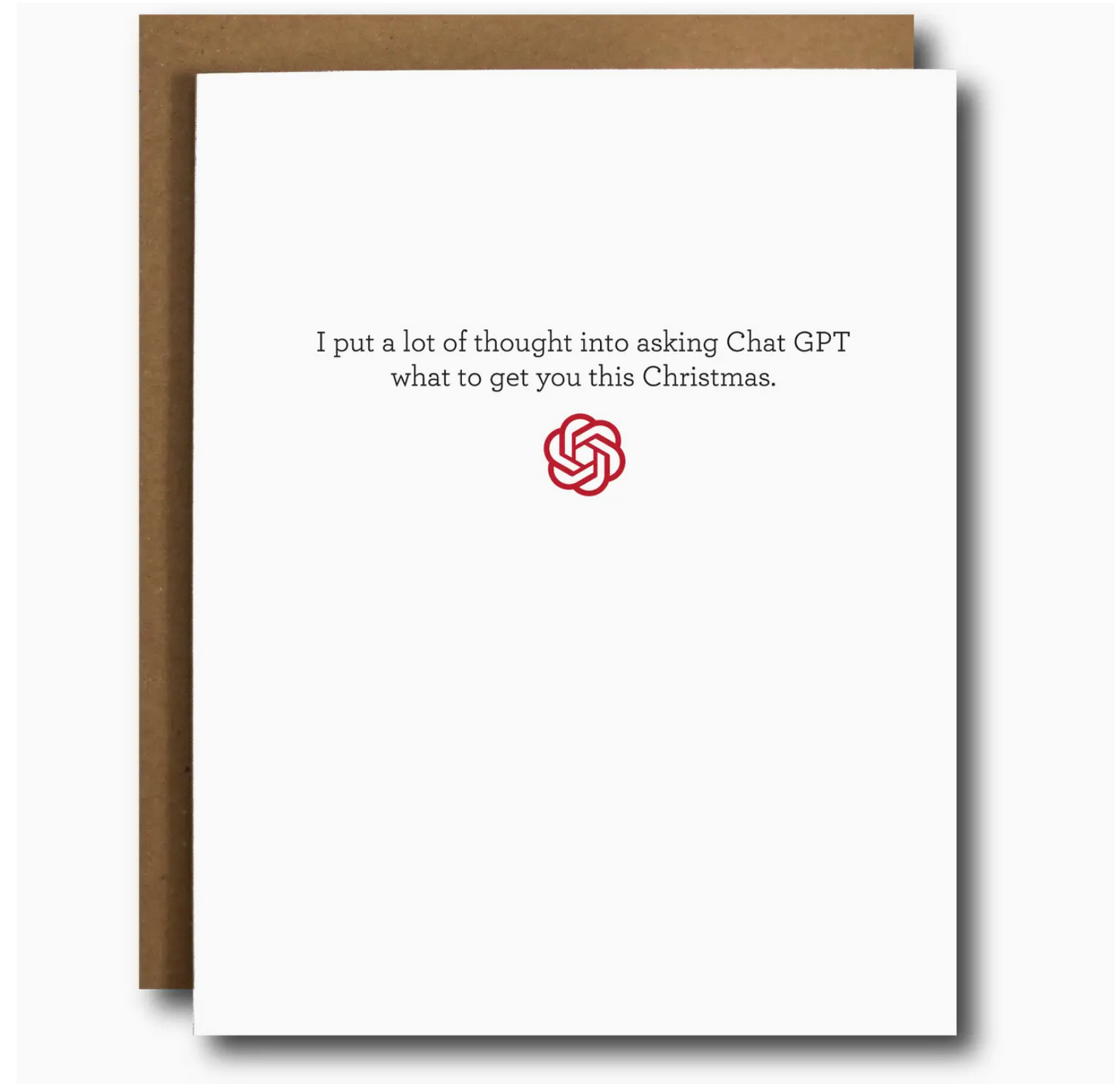 I Put A Lot Of Thought Into Asking Chat GBT What To Get You This Christmas Card