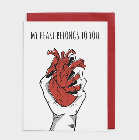 My Heart Belongs To You Card