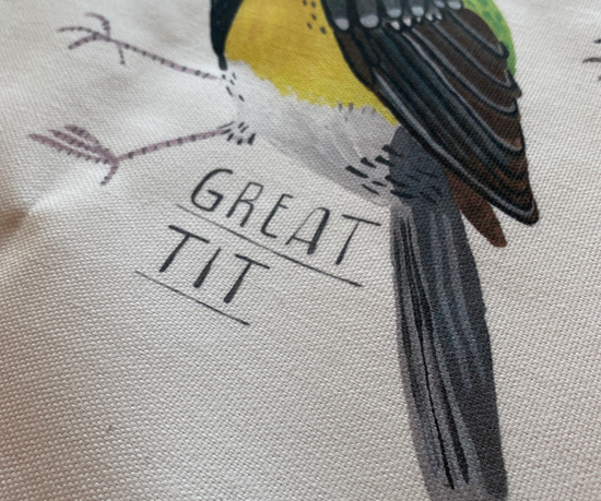 A Collection Of Tits Tea Towel