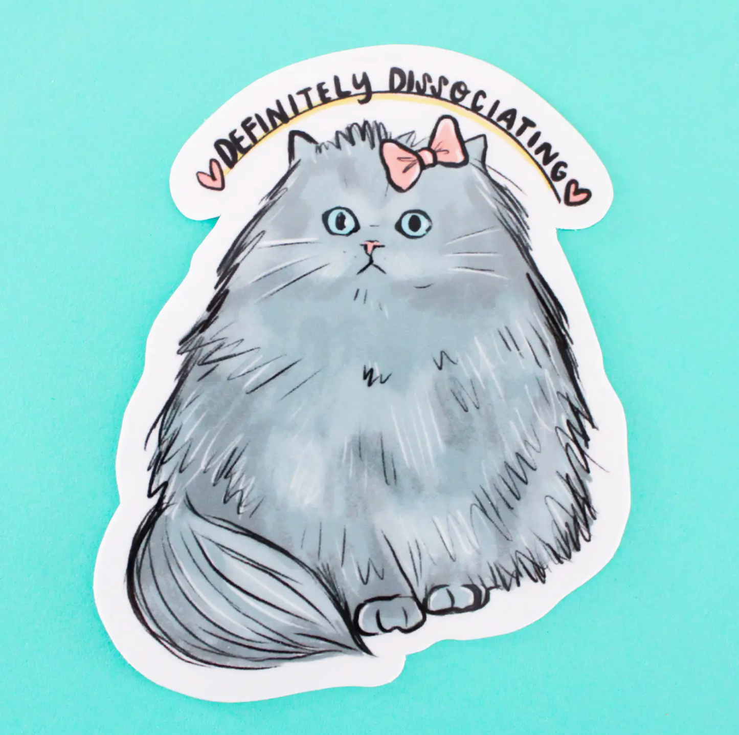 Definitely Dissociating Sticker