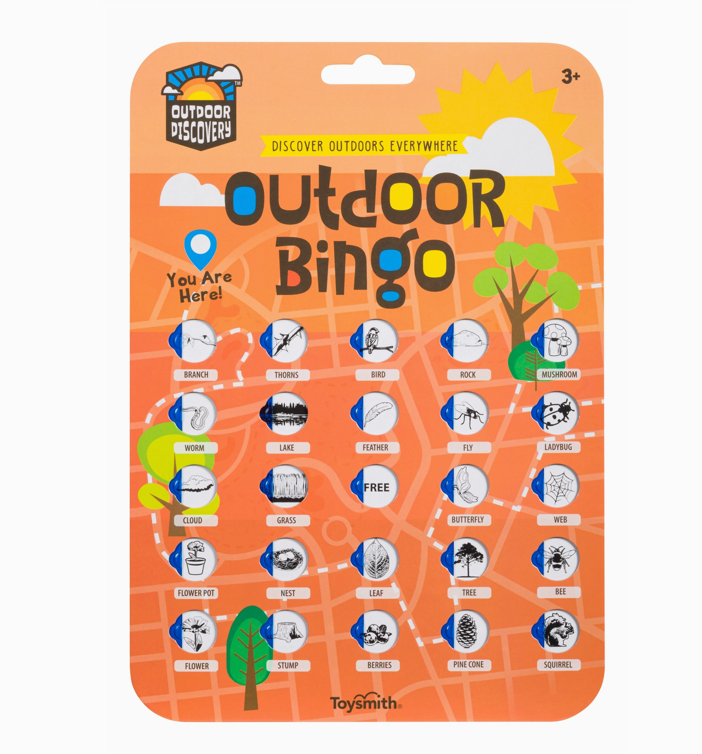 Outdoor Bingo - 4 pack reusable boards