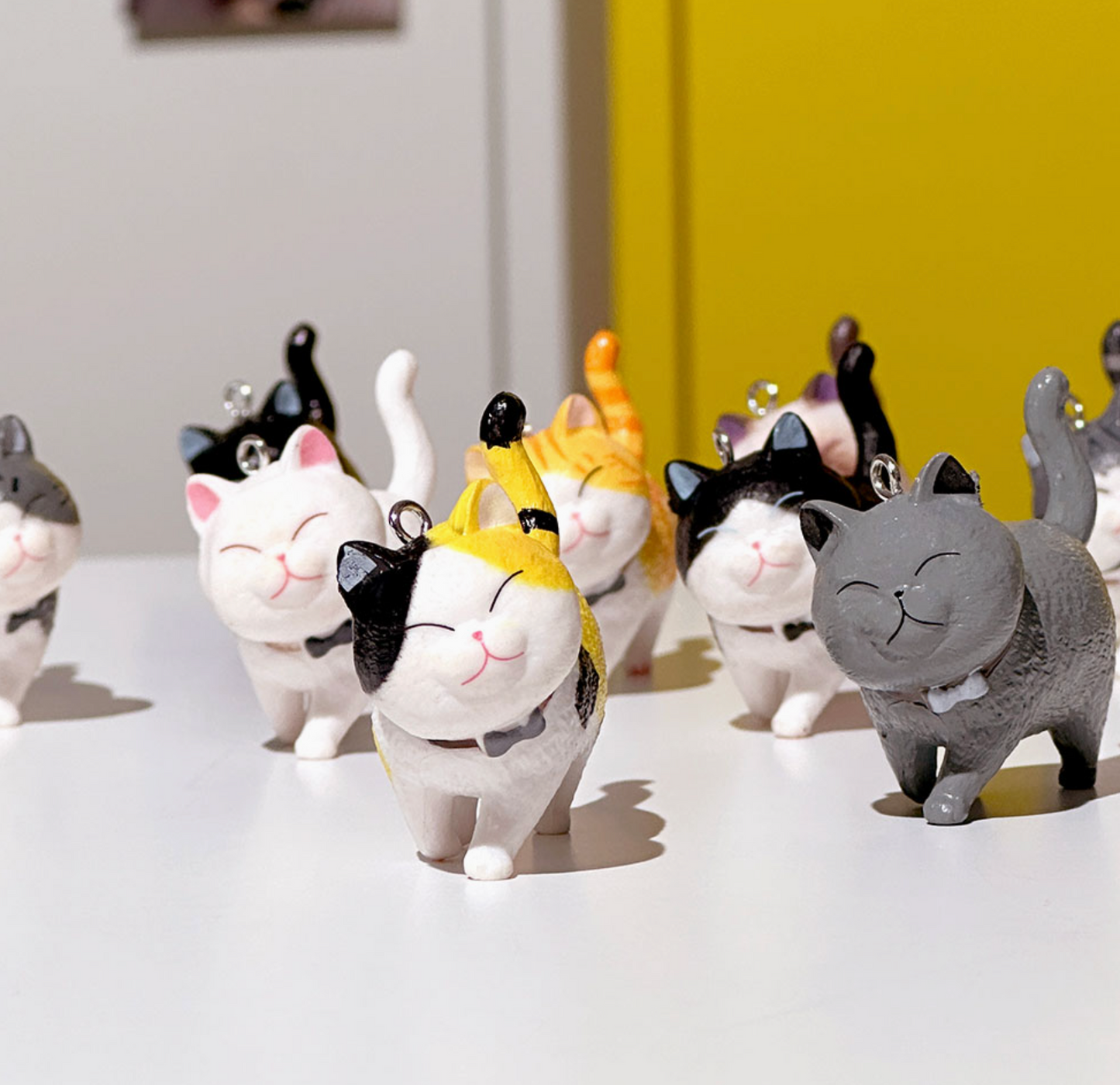 Best Friend Cat Figure Collectable Keyring Blind Box