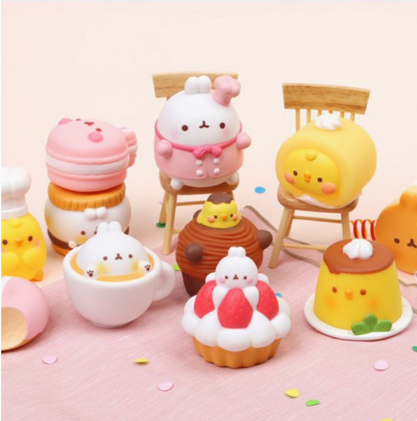 Molang Cafe Dessert-Blind Box 4th Edition