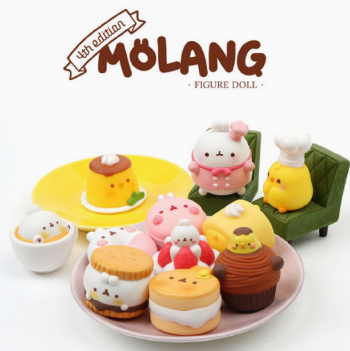 Molang Cafe Dessert-Blind Box 4th Edition