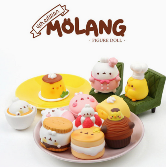 Molang Cafe Dessert-Blind Box 4th Edition