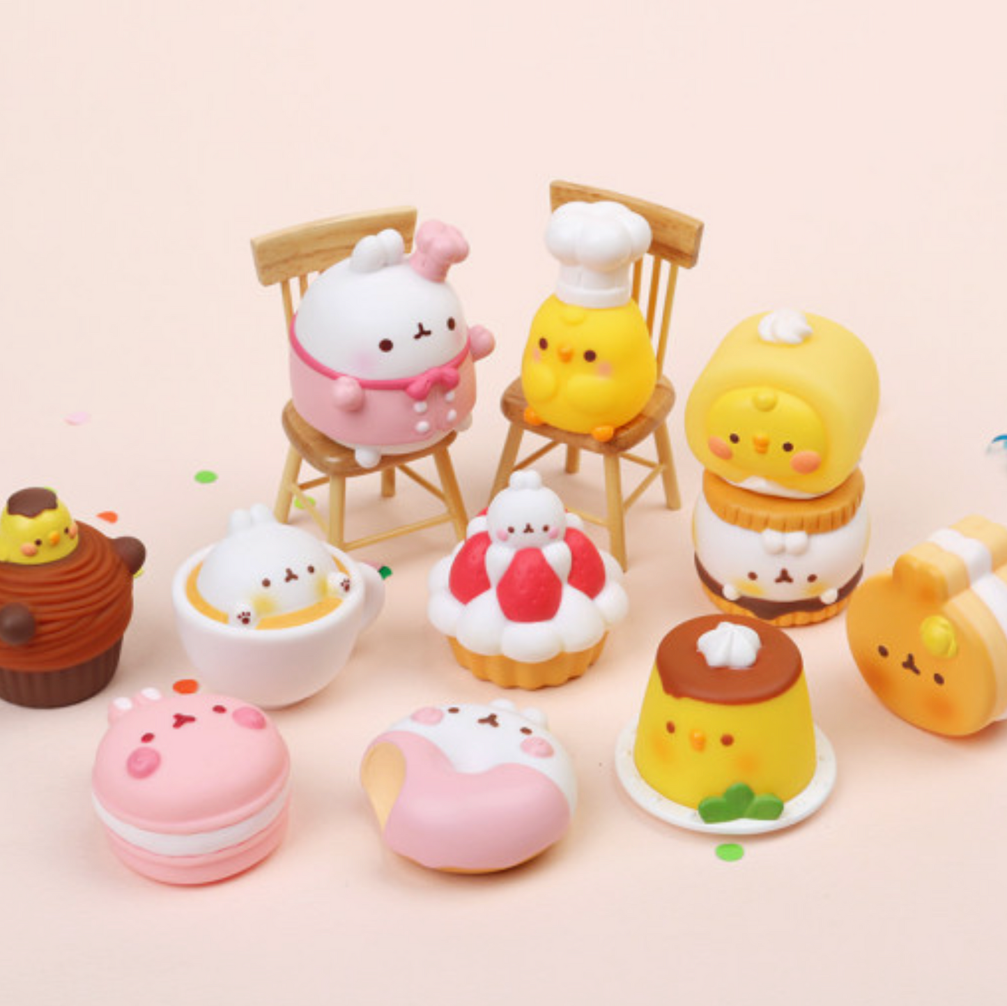 Molang Cafe Dessert-Blind Box 4th Edition