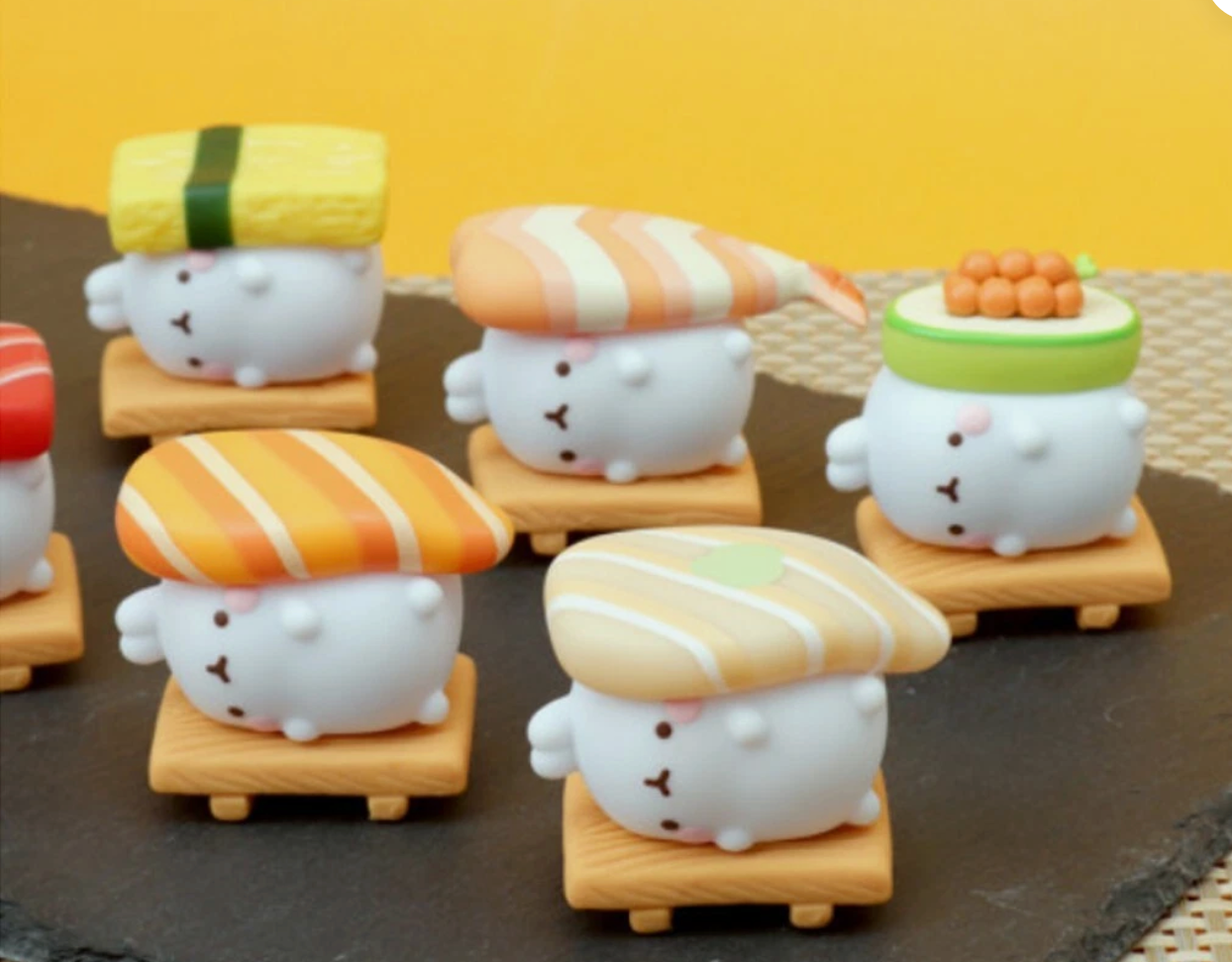 Molang's Sushi Shop Blind Box - Limited Edition