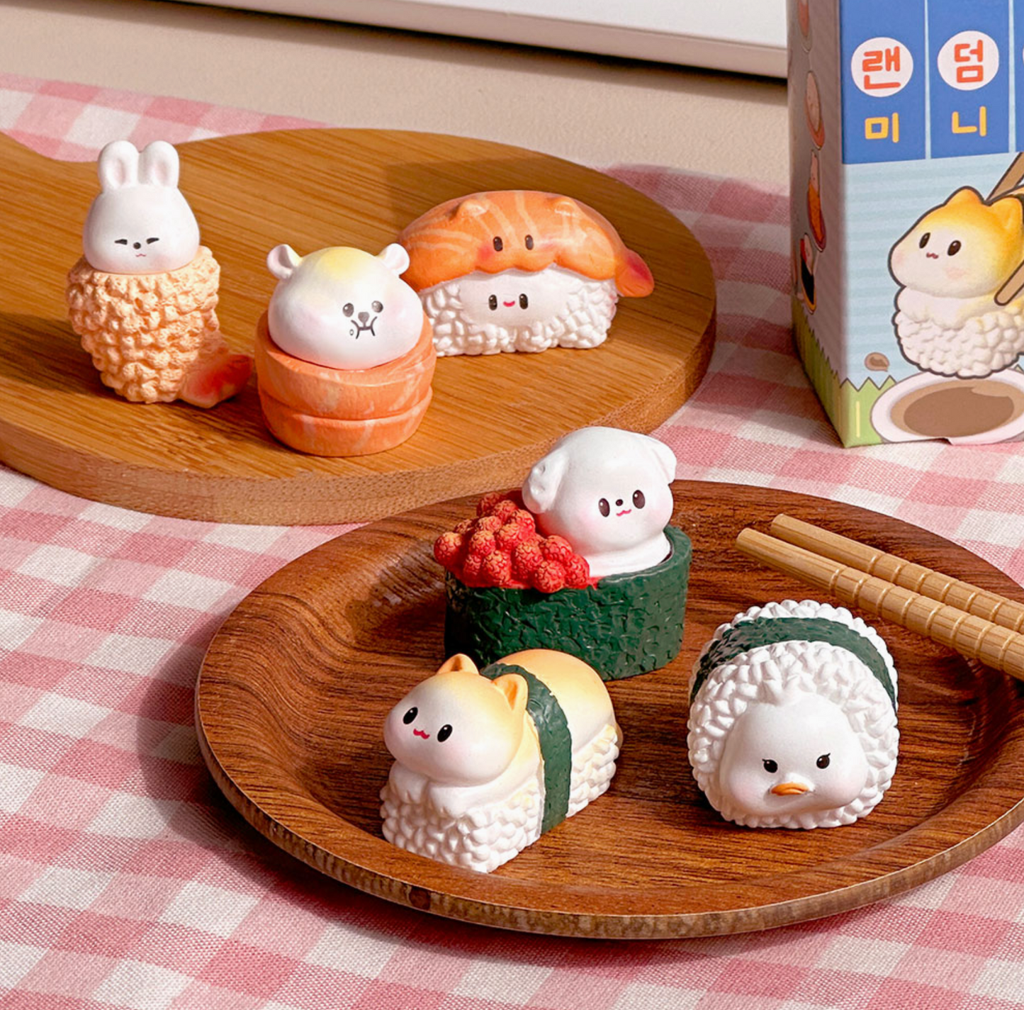 Random Sushi Animal Miniature Figure – Blind Box