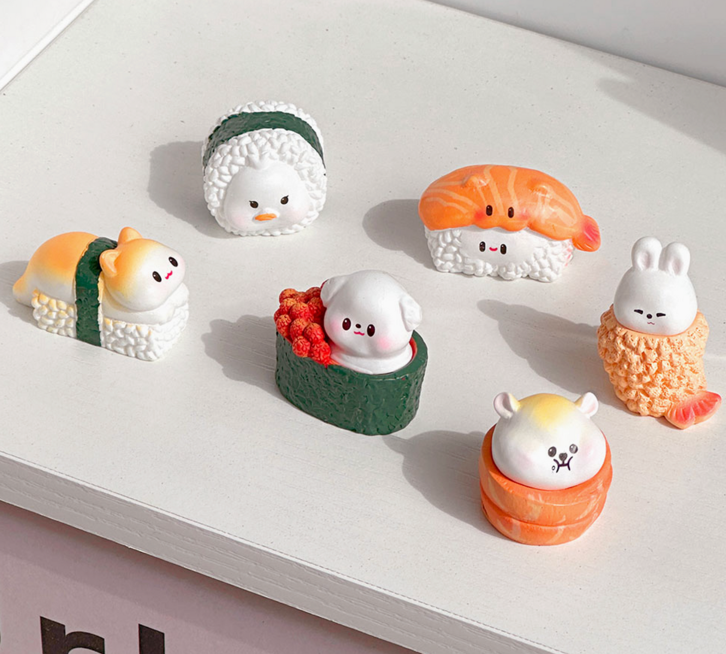 Random Sushi Animal Miniature Figure – Blind Box