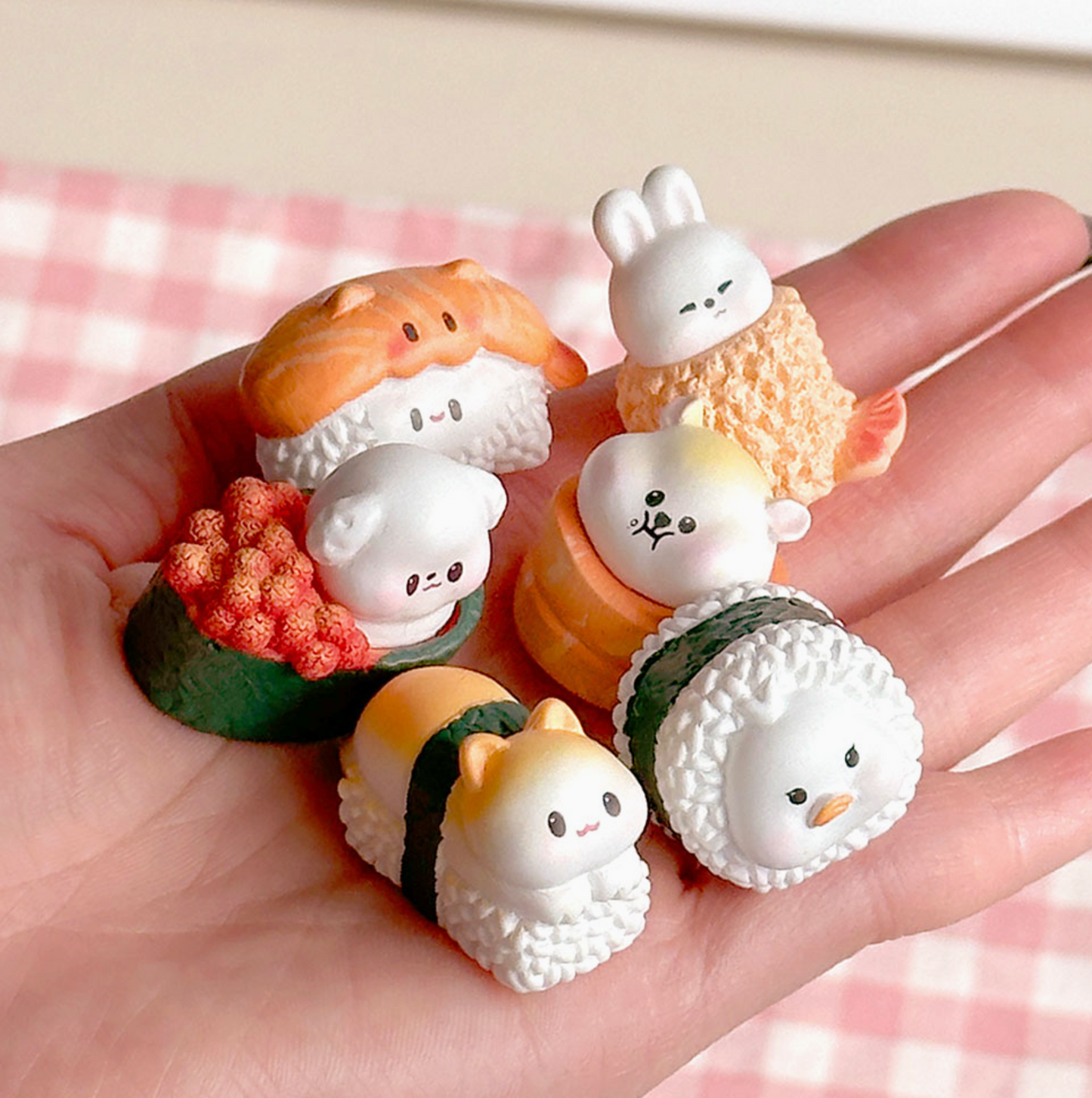 Random Sushi Animal Miniature Figure – Blind Box