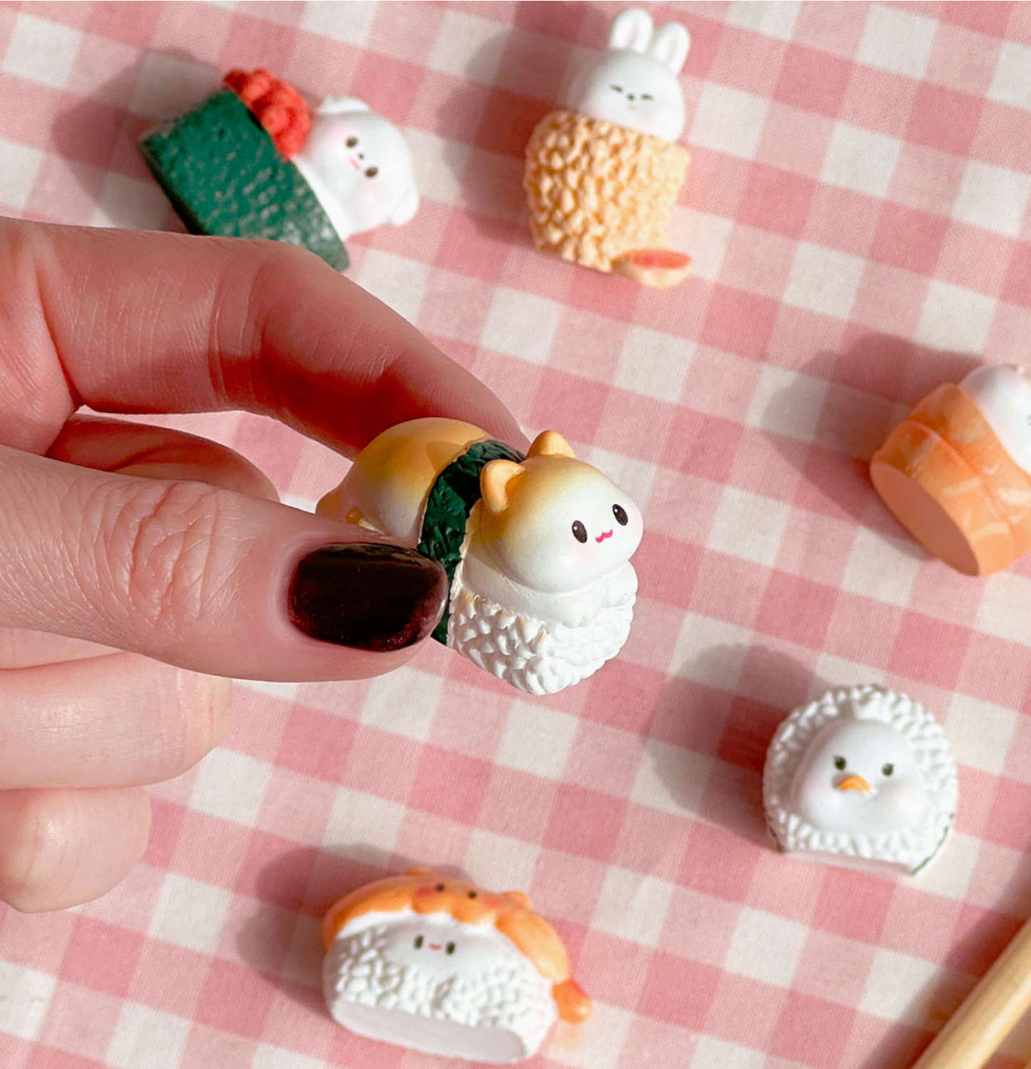 Random Sushi Animal Miniature Figure – Blind Box