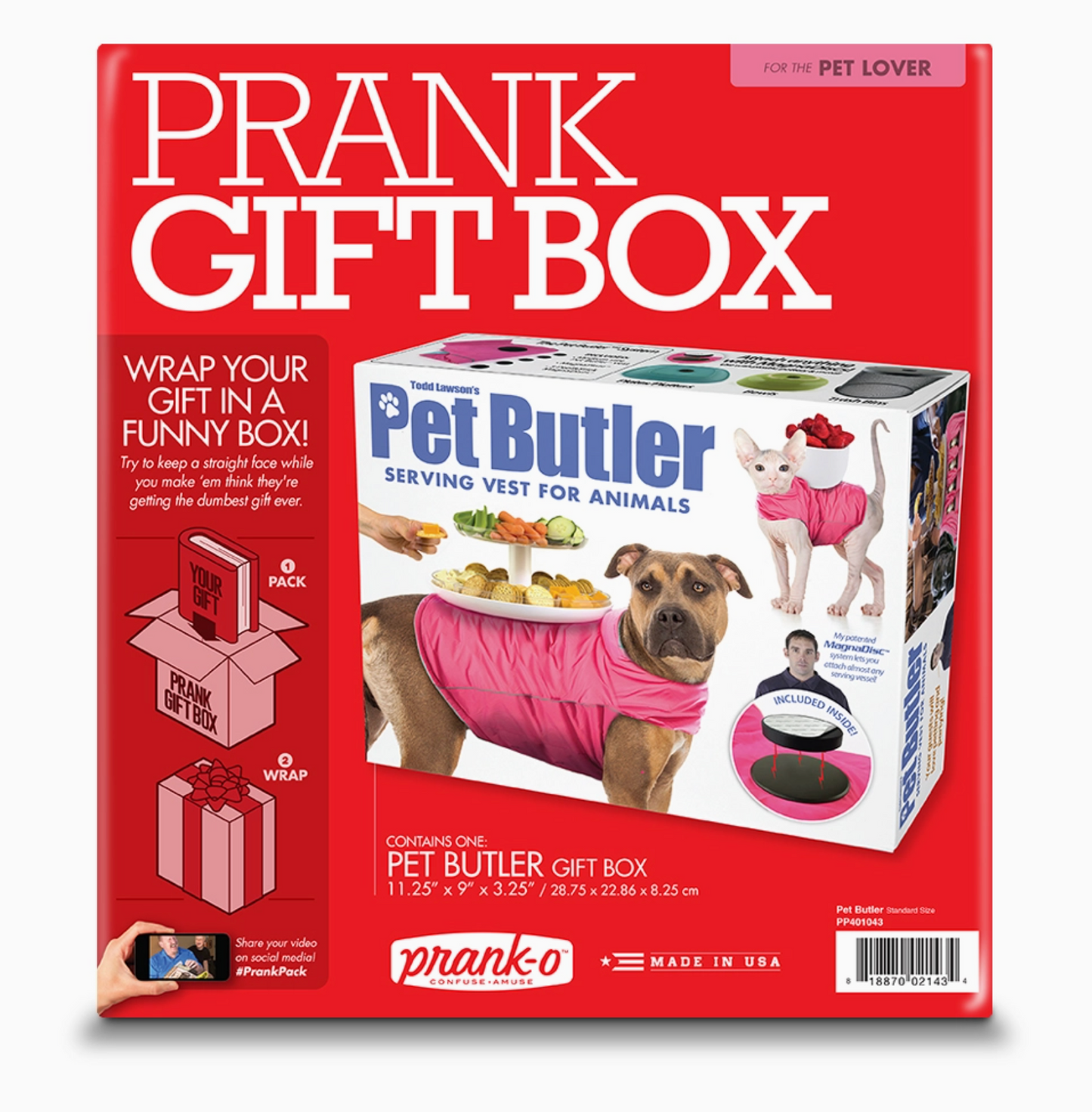 Prank Gift Box Pet Butler