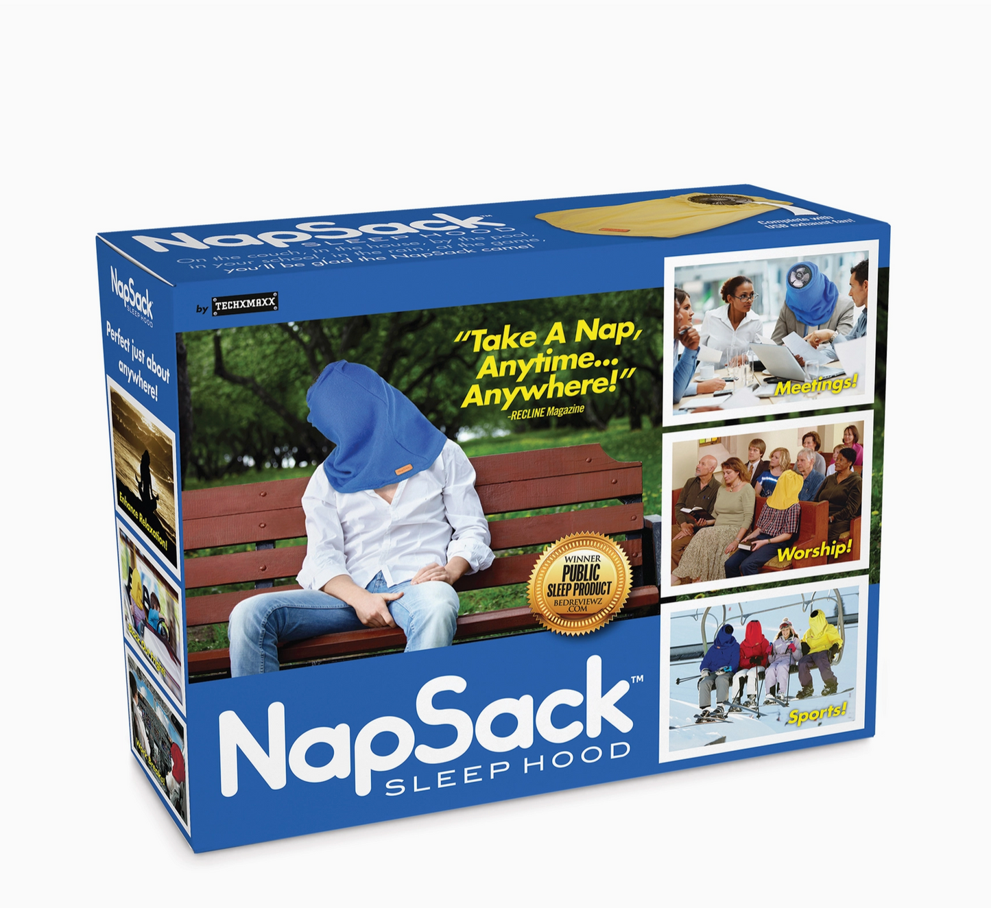 Nap Sack Prank Gift Box + Mobile Rub Gift Card Holder
