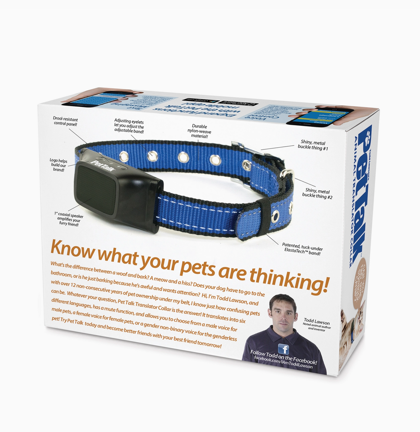 Pet Talk Prank Gift Box + Mobile Rub Gift Card Holder