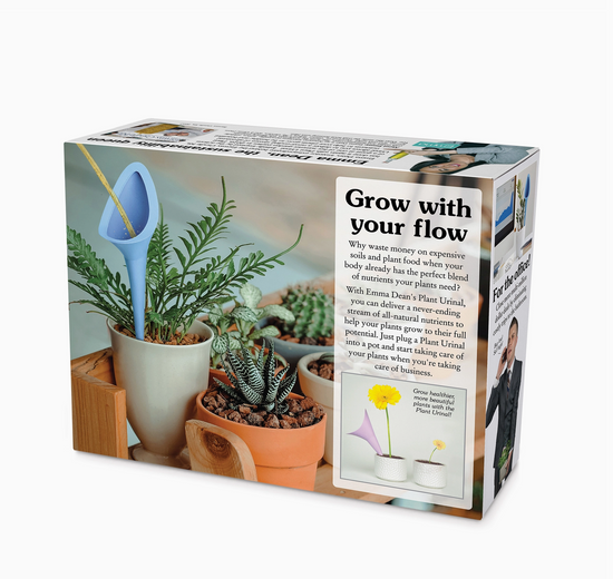 Plant Urinal Prank Gift Box  + Mobile Rub Gift Card Holder