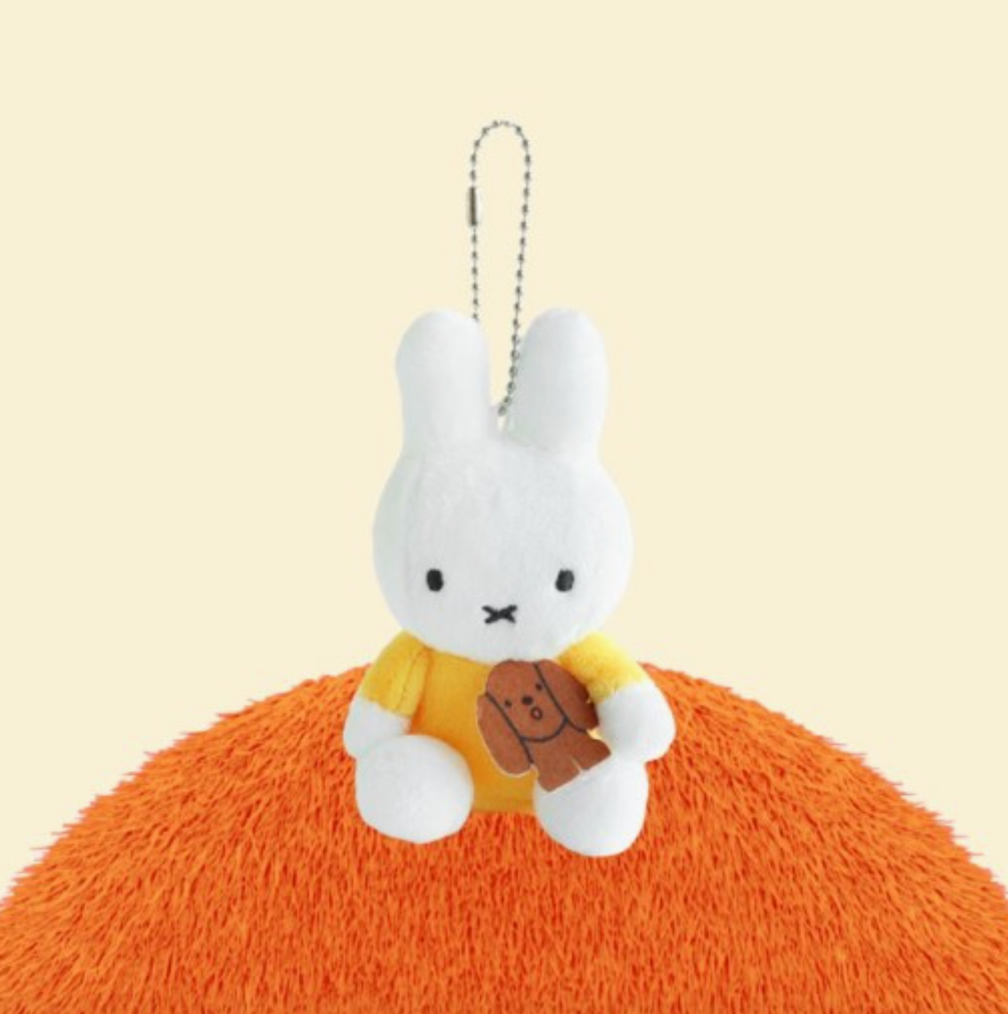 Limited Edition Officially Licensed Miffy Plush with Animal Keychain Bag Charm (Surprise Pull)