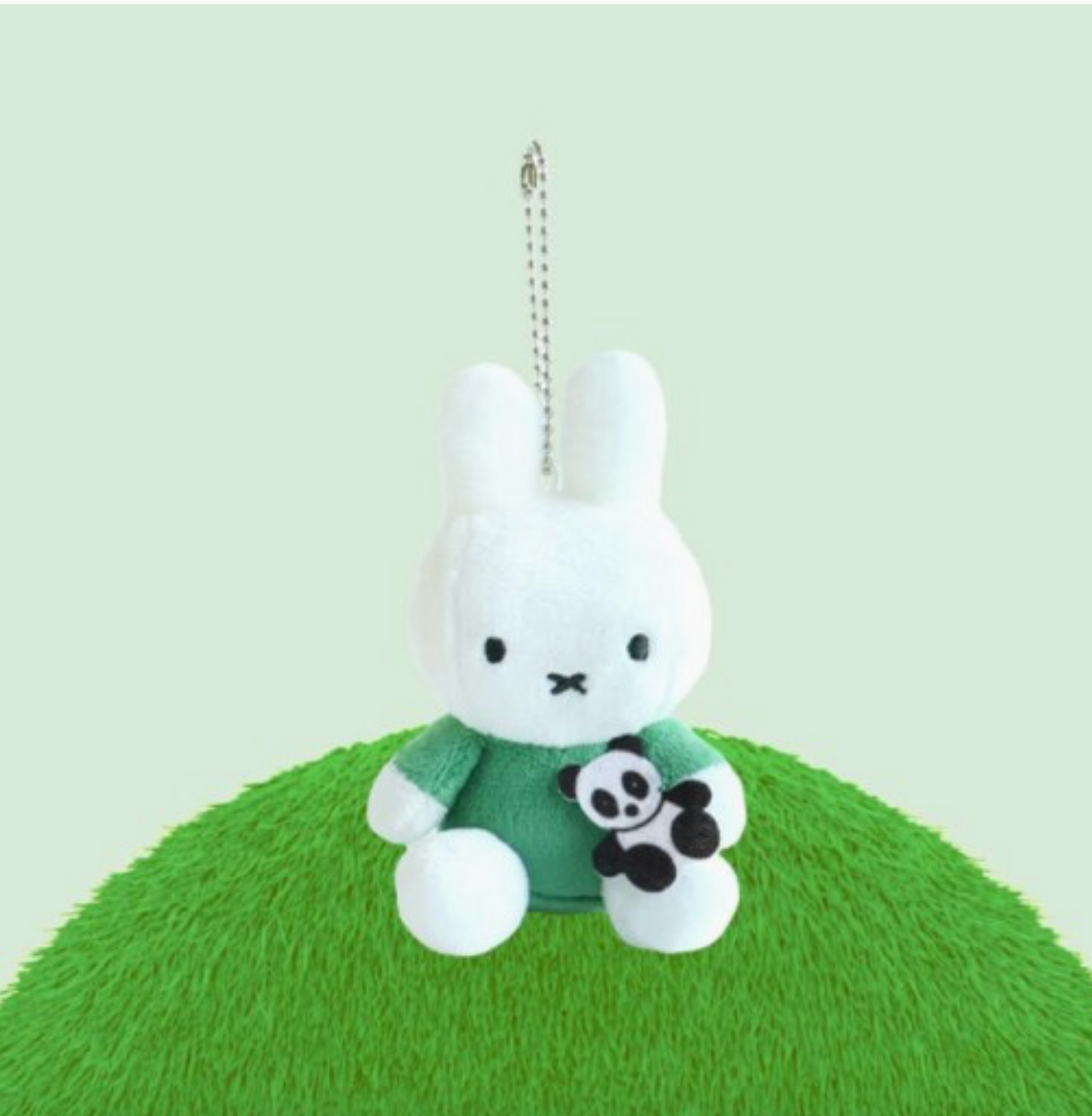 Limited Edition Officially Licensed Miffy Plush with Animal Keychain Bag Charm (Surprise Pull)