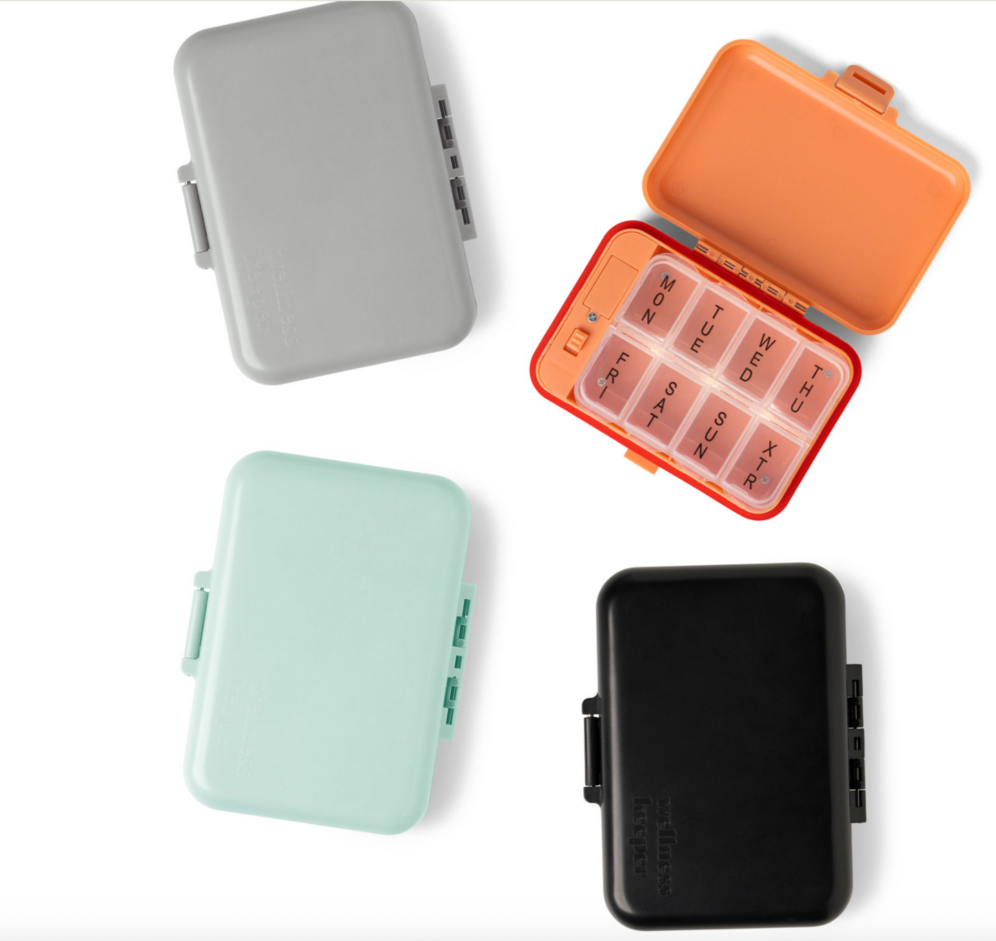Wellness Keeper Light-Up Pill & Vitamin Case