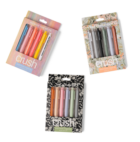 Warmest Regards Quote Pen Set - 6 pens