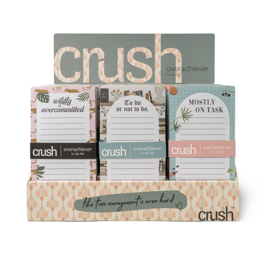 Overachieve To-Do List Notepads - 100 sheets