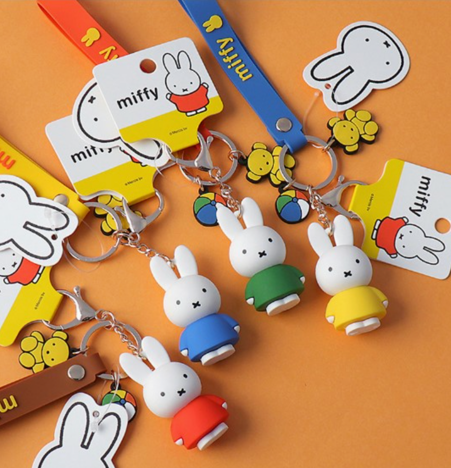 Officially Licensed Miffy Character Key Holder/Bag Charm