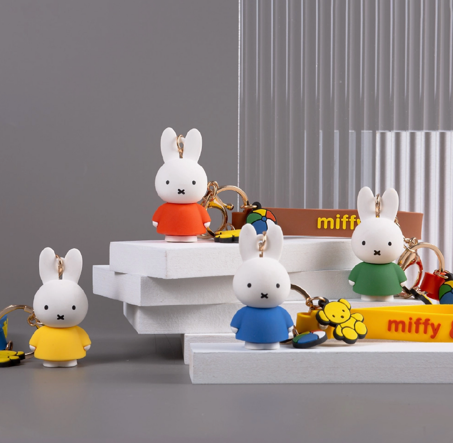 Officially Licensed Miffy Character Key Holder/Bag Charm