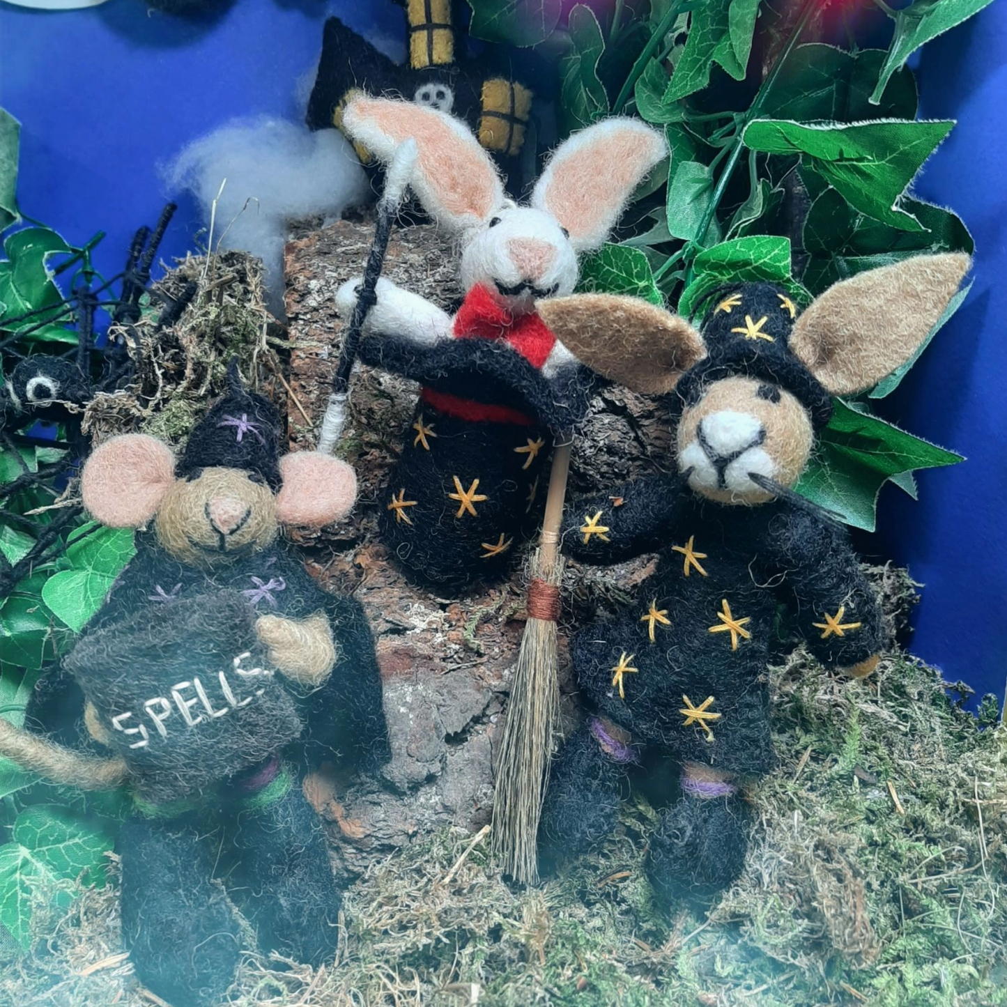 Handmade Hocus Pocus Hare Hanging Halloween Decoration