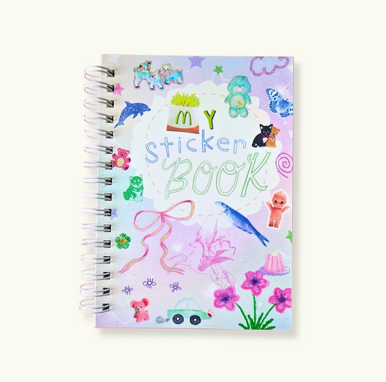My Sticker Book Reusable Sticker Collecting Book