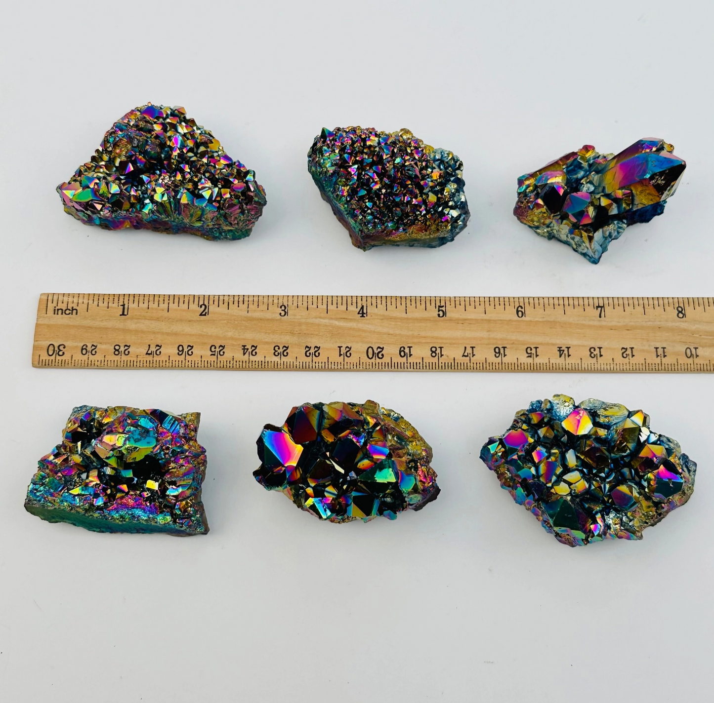 Amethyst Rainbow Titanium Crystal - Surprise Pick