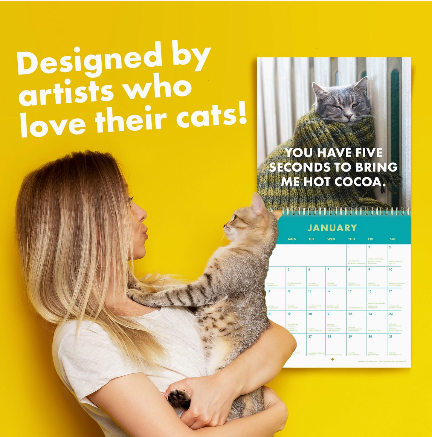 2026 Pissed-Off Cats Calendar