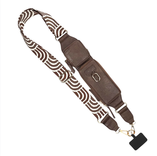 Zip & Clip RFID Strap - Espresso