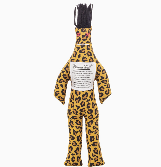 Dammit Doll - Limited Edition - Leopard Print Doll