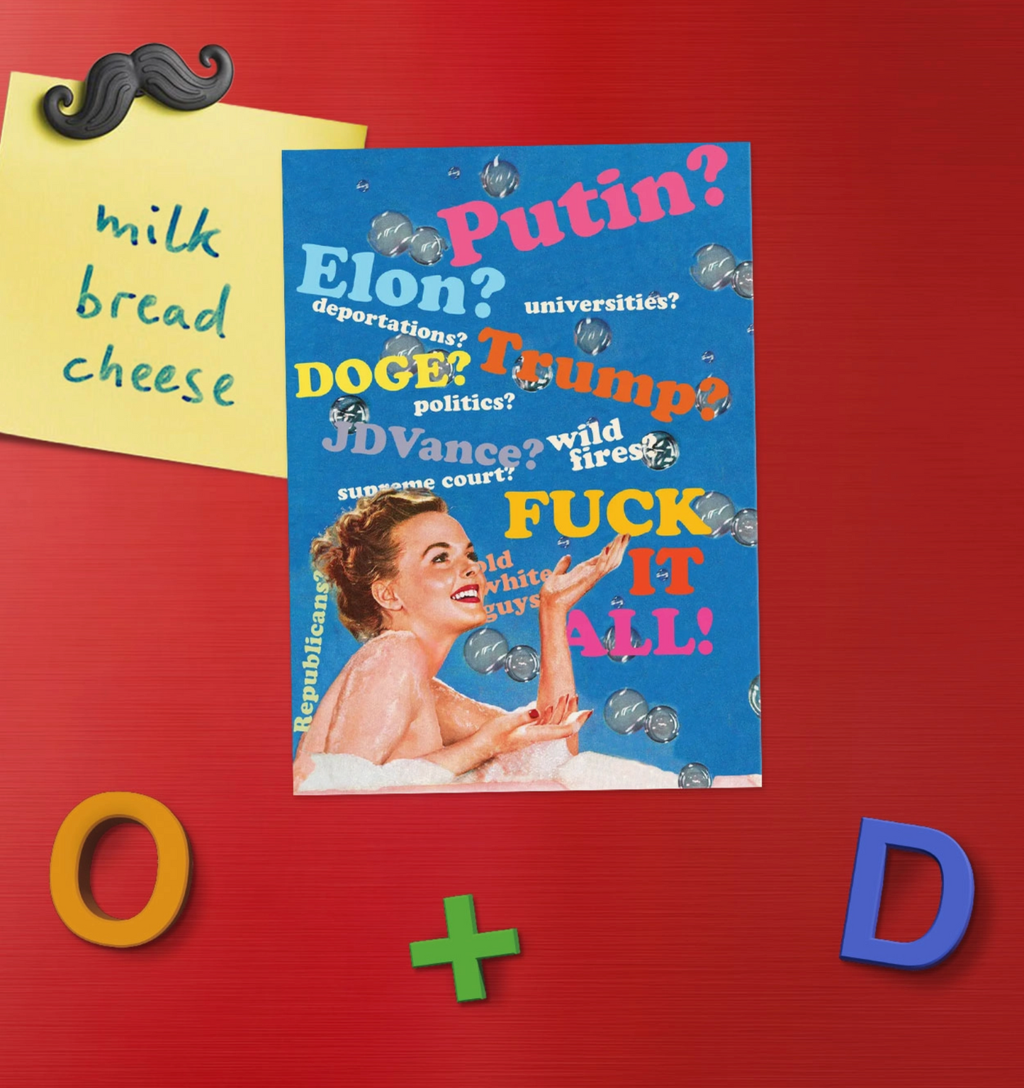 Magnet: Elon? Vance? Trump? Fuck It All! Magnet