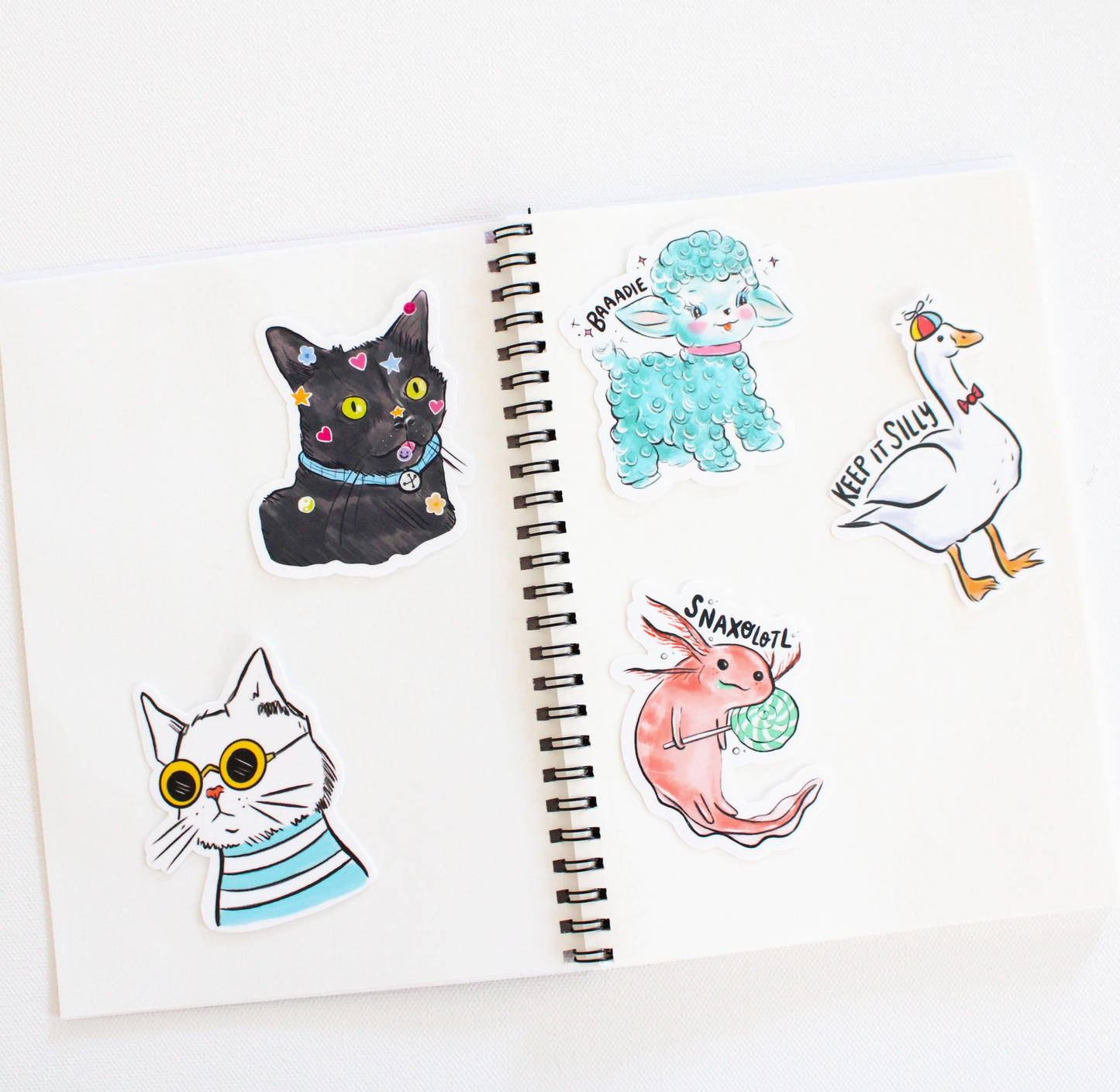 Wanna See Some Stickers Reusable Sticker Book