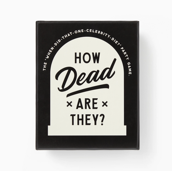 How Dead Are They? The When-Did-That-One-Celebrity-Die Social Game
