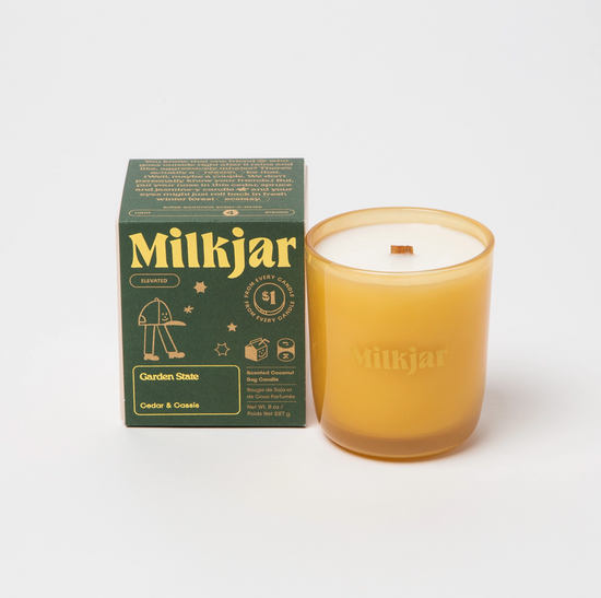 Garden State - Cedar & Cassis Coconut Soy Candle