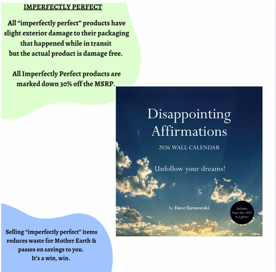 *Imperfectly Perfect* Disappointing Affirmations 2026 Calendar