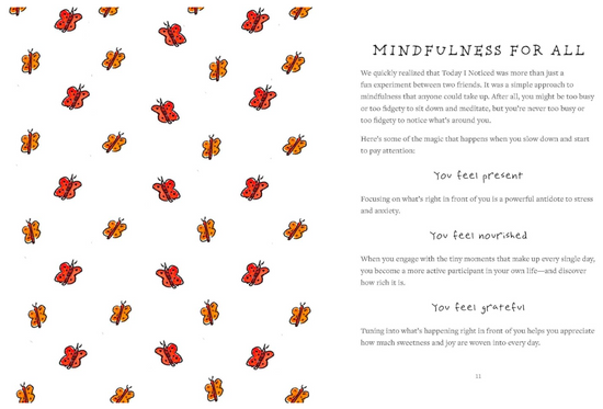 Today I Noticed: A Little Book of Mindfulness That Will Change the Way You See the World Book