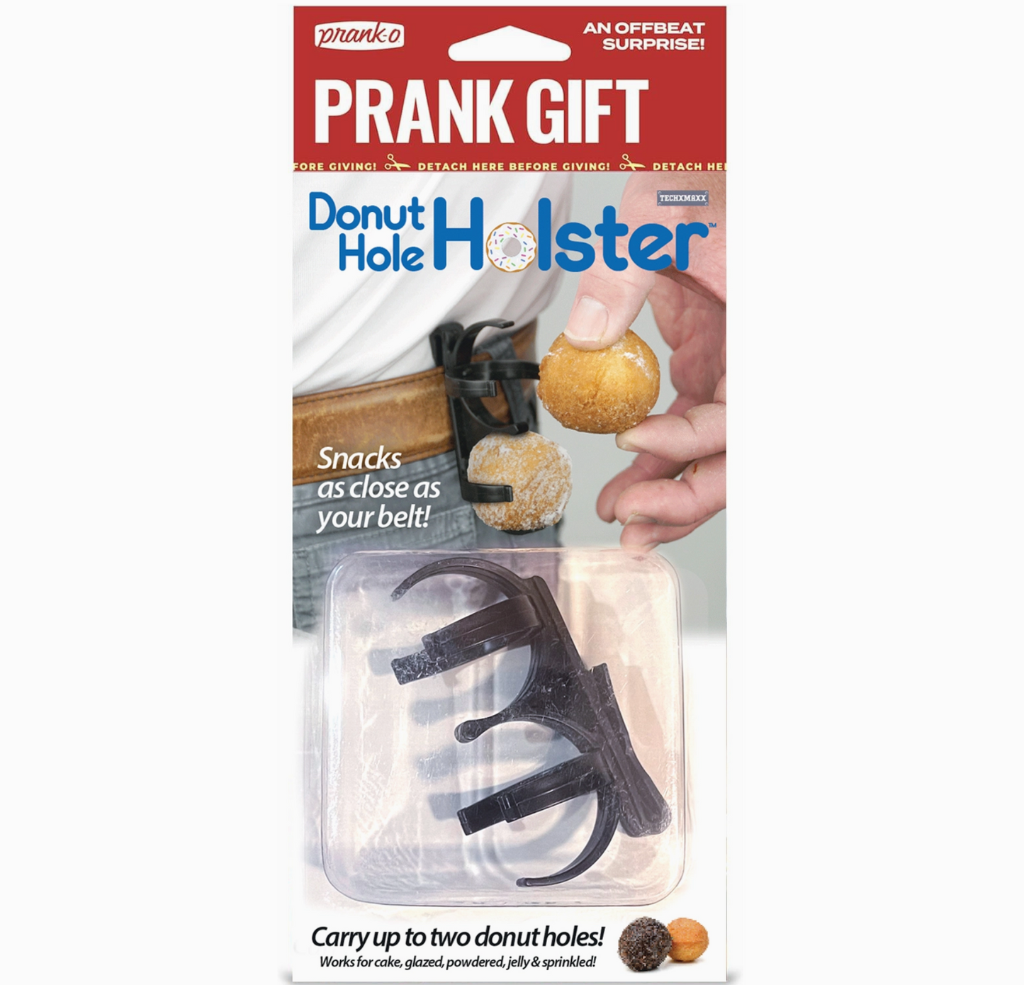 Donut Hole Holster Funny Prank Gift