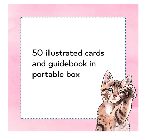 Kitten Oracle: 50 Cards & Guidebook
