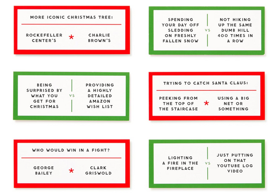 Debatable Holiday Edition Social Game