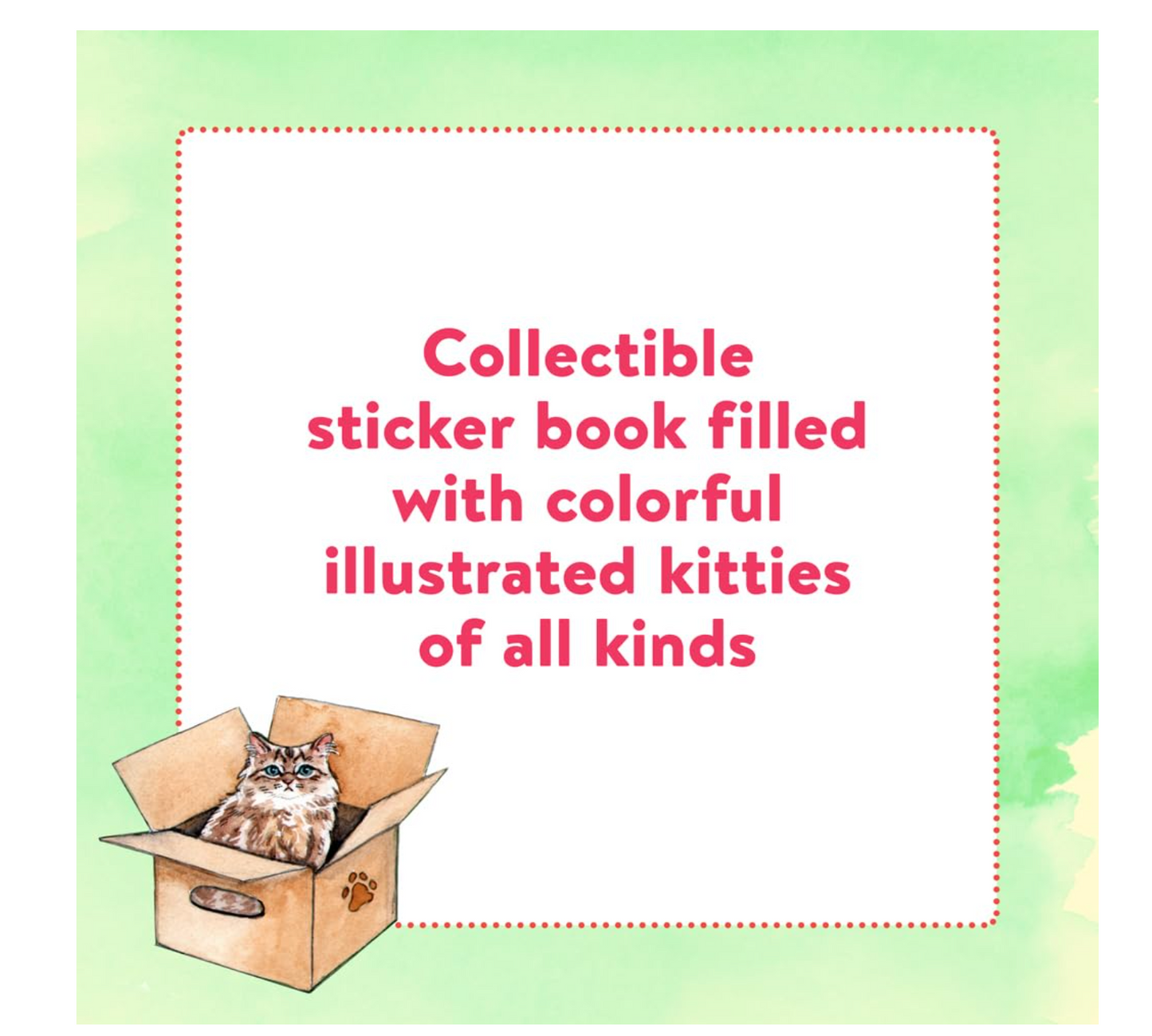 The Cat's Meow Sticker Book: 100+ Stickers of Fluffy, Feisty, and Fabulous Felines