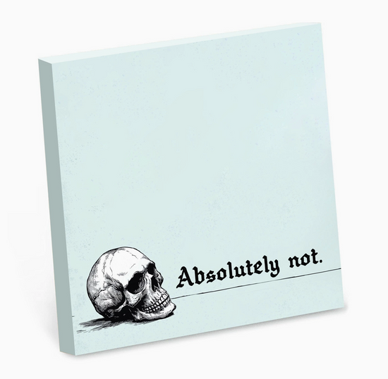 Absolutely Not Sticky Notes