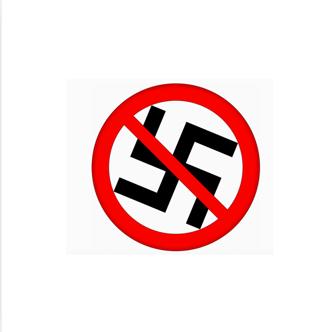 Anti-Swastika Magnet