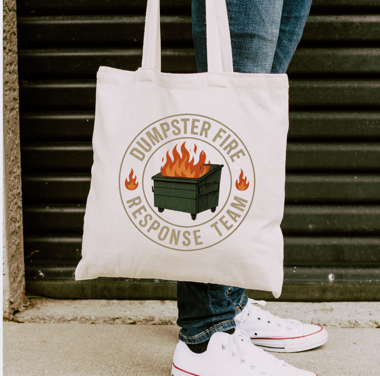 Dumpster Fire Response Team Tote Bag