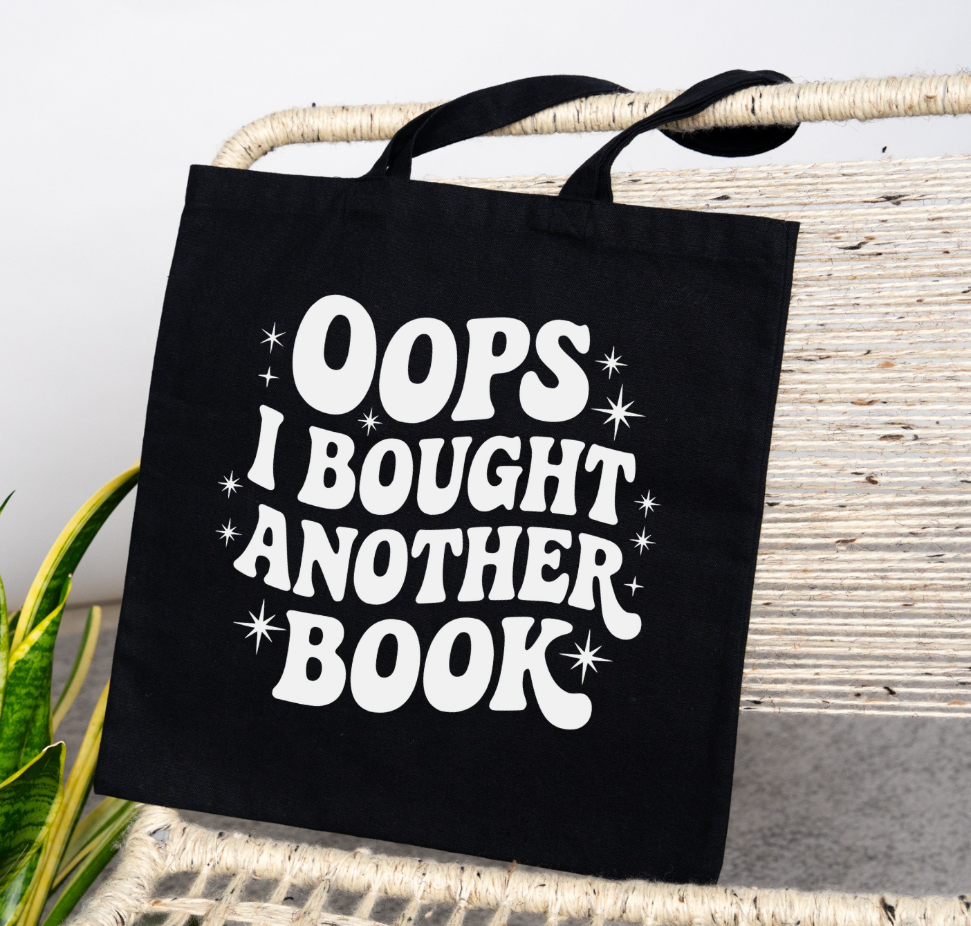 Oops I Bought Another Book Tote Bag