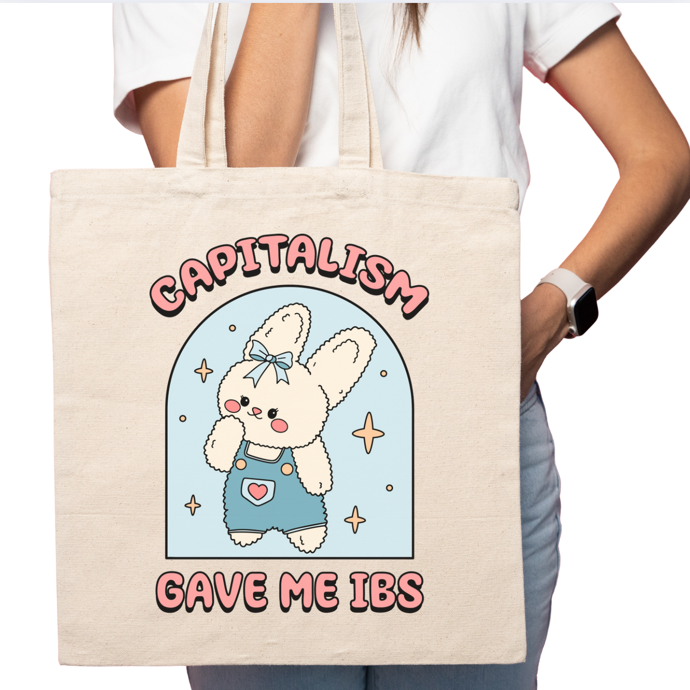 Capitalism Gave Me IBS Tote Bag